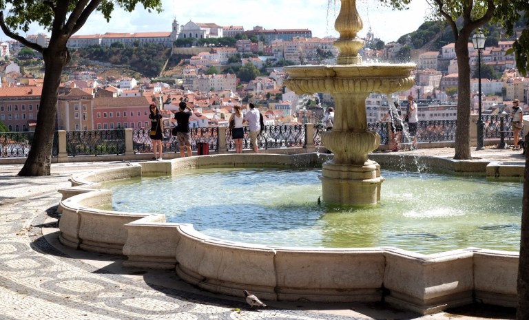 In a nice park I found.